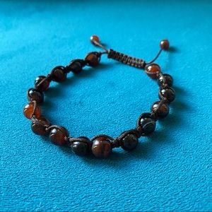Men’s Onyx Tiger’s Eye Beaded Bracelet